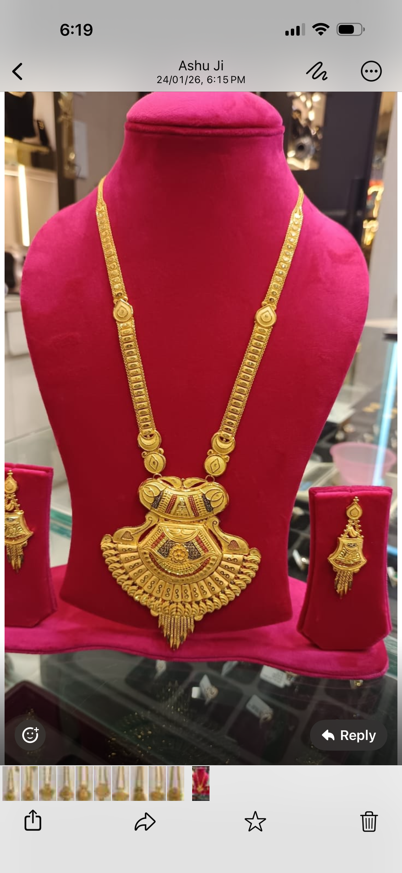Collection necklace piece